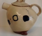 unknown maker U008 quirky two-footed teapot
