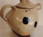unknown maker U008 quirky two-footed teapot