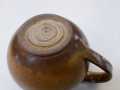 U019 Unknown maker teapot, round brown
