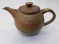 U019 Unknown maker teapot, round brown
